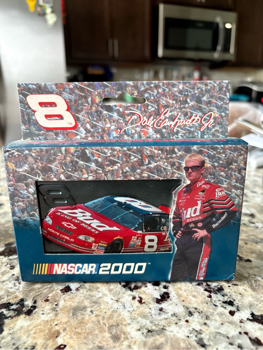 Dale Earnhardt Jr. #8 Bud Racing Car 2000 Collector Box Playing cards